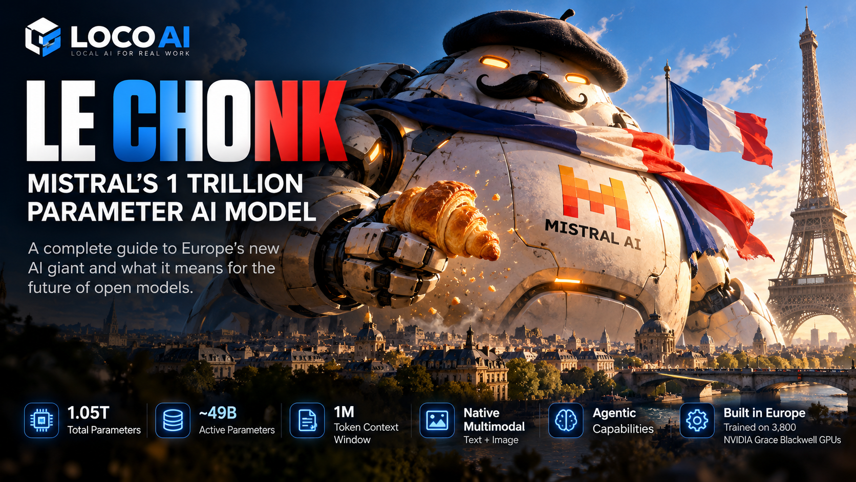 Le Chonk: The Complete Guide to Europe's New 1 Trillion Parameter AI Model